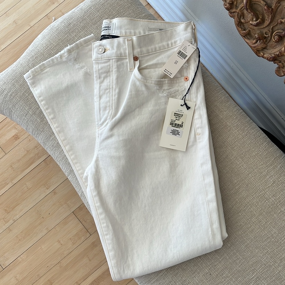 Citizens Of Humanity Ecru Emerson BF size 25